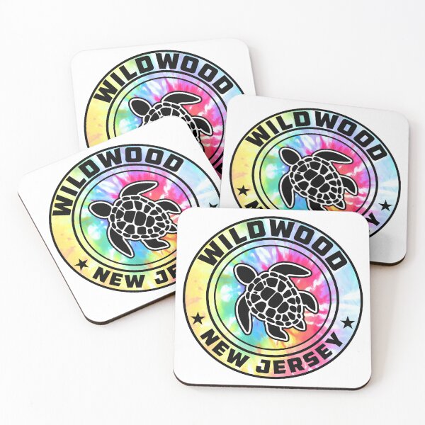 Artikelvorschau, Wildwood Beach, New Jersey, Meeresschildkröte NJ entworfen und verkauft von DESTINATIONS DECAL.