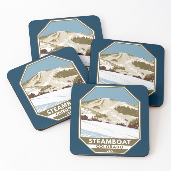 Item preview, Steamboat Ski Area Winter Colorado designed and sold by KrisSidDesigns.