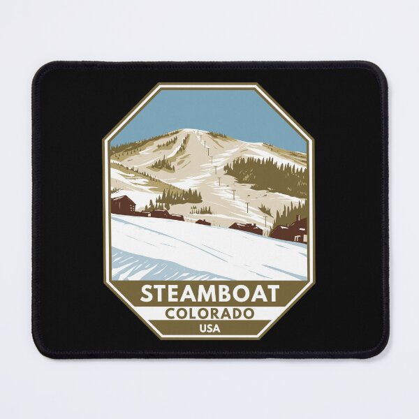 Item preview, Steamboat Ski Area Winter Colorado designed and sold by KrisSidDesigns.