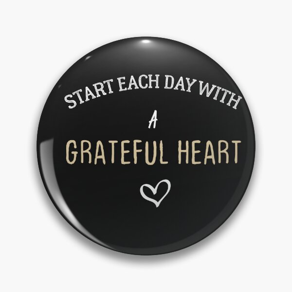 Item preview, start each day with gratful heart designed and sold by Crystakim.