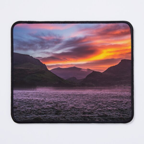 Item preview, Sunrise Over Snowdon On A Crisp Cold Day designed and sold by LluniauDafyddEm.