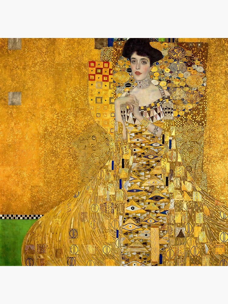 Portrait of Adele Bloch-Bauer I - Gustav Klimt by TheSoulOfArt