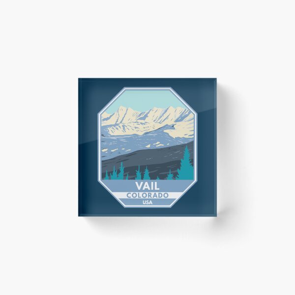 Item preview, Vail Ski Area Winter Colorado designed and sold by KrisSidDesigns.