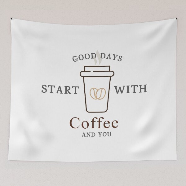 Item preview, GOOD DAYS START WITH Coffee AND YOU designed and sold by successmom.