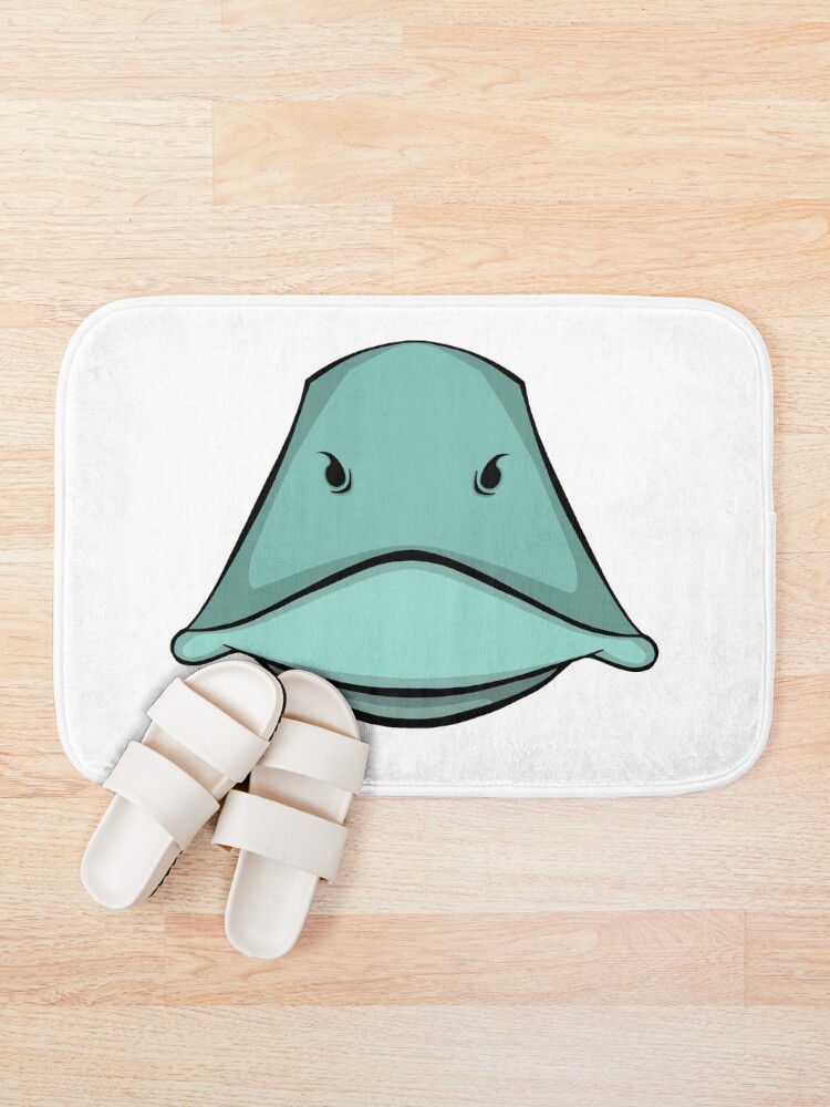 Thumbnail 1 of 6, Bath Mat, Ducky Mask designed and sold by J-Rage.