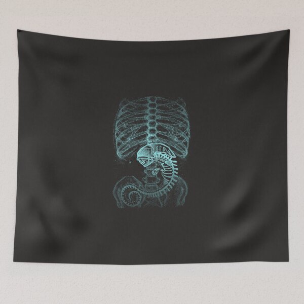 Item preview, Alien Radiography, X-Ray Classic T-Shirt designed and sold by MicheleDiederic.