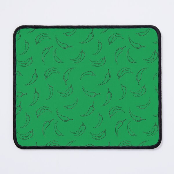 Item preview, Hand-Drawn Chile Peppers on Green designed and sold by Susan Says.