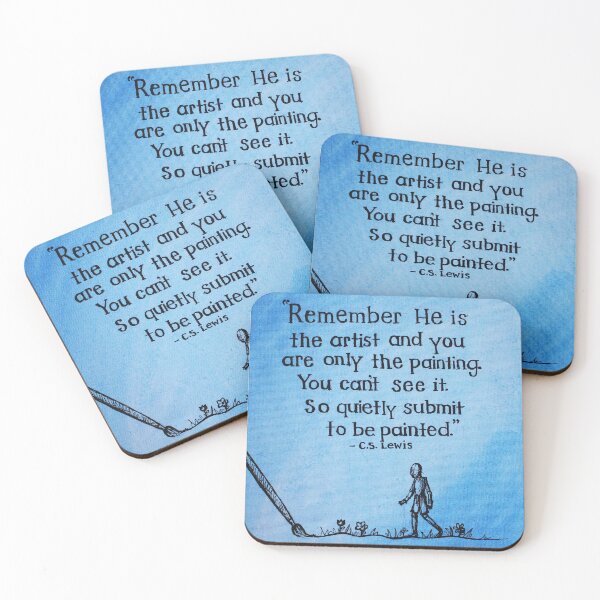 Item preview, C.S. Lewis Quote  designed and sold by Manicdoodler.