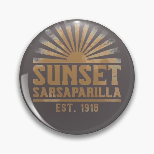 Item preview, Sunset Sarsaparilla Logo [distressed desert tan] Essential T-Shirt designed and sold by MelanieSchumach.