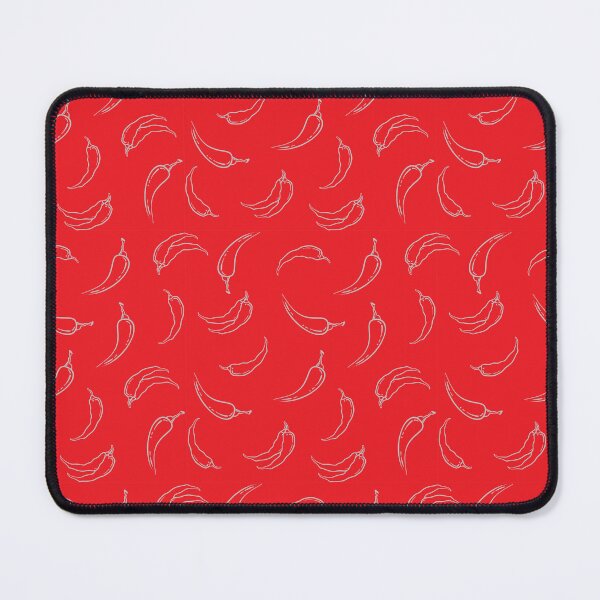 Item preview, Hand-Drawn Chile Peppers on Red designed and sold by Susan Says.