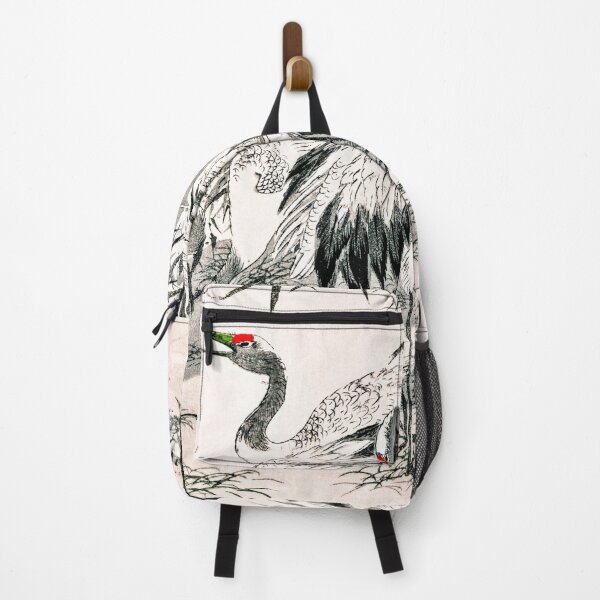 Item preview, Japanese Crane and Bamboo illustration designed and sold by RyanCaudell.