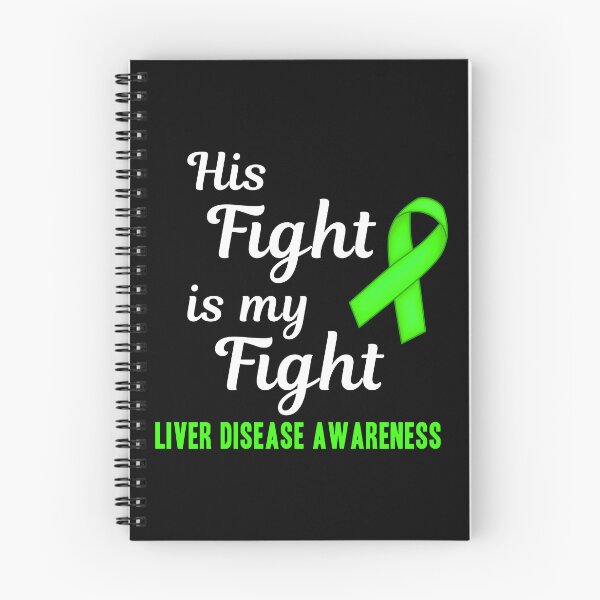 Item preview, His Fight Is My Fight Liver Disease Awareness designed and sold by Color-Sparkle.