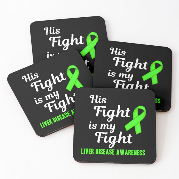 Item preview, His Fight Is My Fight Liver Disease Awareness designed and sold by Color-Sparkle.