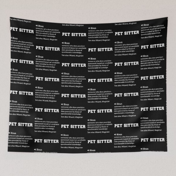 Item preview, Pet Sitter Definition, Funny Pet Sitter Quote, Cool gift for Pet Sitter lover designed and sold by ZAstore.