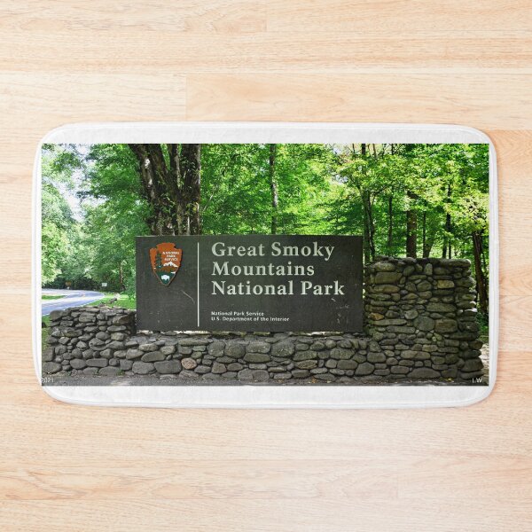 Item preview, Great Smoky Mountains National Park Sign designed and sold by LisaWootenPhoto.