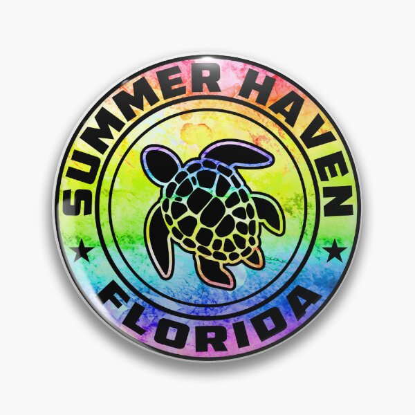 Item preview, Summer Haven Beach Florida Sea Turtle FL  designed and sold by DESTINATIONS DECAL.