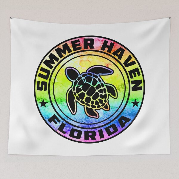 Item preview, Summer Haven Beach Florida Sea Turtle FL  designed and sold by DESTINATIONS DECAL.