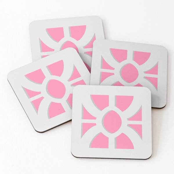 Item preview, Breeze Block Two Single Pink designed and sold by Owen1976.