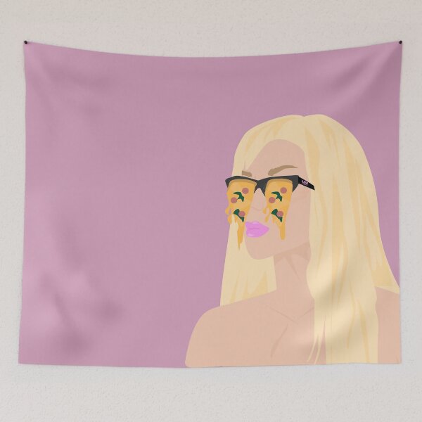 Item preview, Pizza is my Valentine - cheesy drip designed and sold by lozchai.
