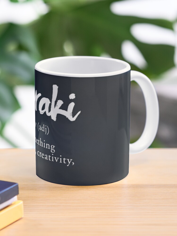 Meraki definition, Creativity Unique Words Dictionary Coffee Mug