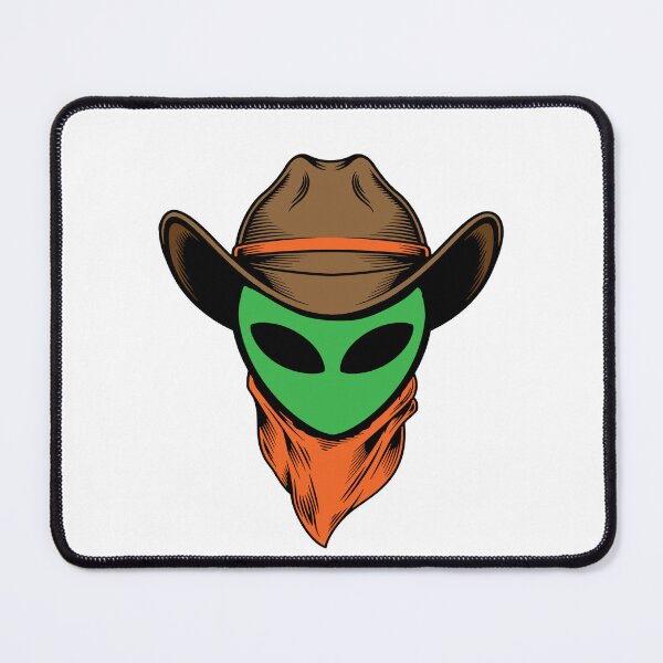 Item preview, Lil Grey Howdy- Green & Orange designed and sold by Nutmeg-Emporium.