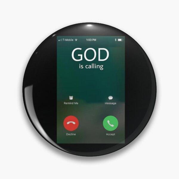 Item preview, God Is Calling  designed and sold by 59SHOP24.