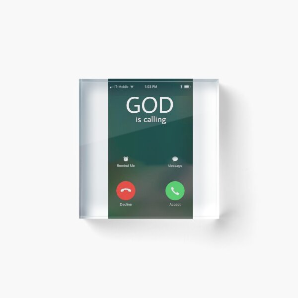Item preview, God Is Calling  designed and sold by 59SHOP24.