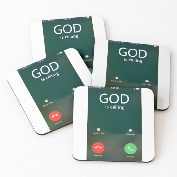 Item preview, God Is Calling  designed and sold by 59SHOP24.