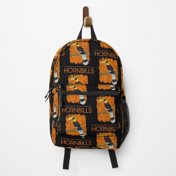 Item preview, Introverted Funny Tropical Bird Lover Hornbill print designed and sold by jakehughes2015.