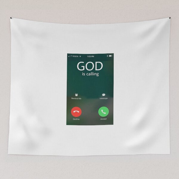 Item preview, God Is Calling  designed and sold by 59SHOP24.