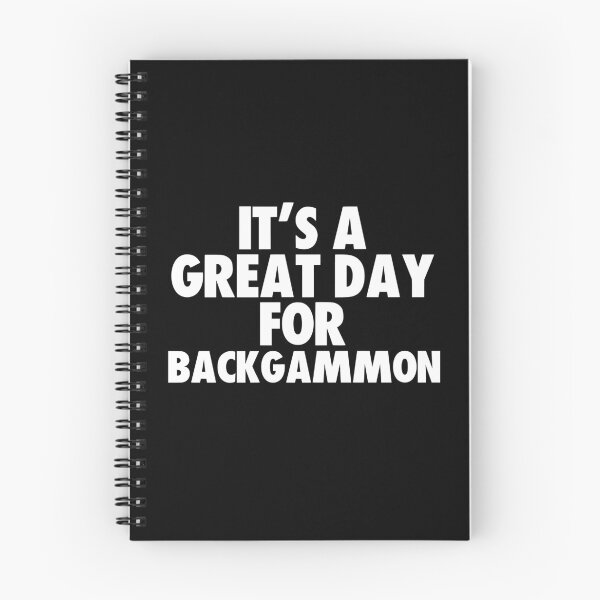Item preview, It's a Great Day for Backgammon designed and sold by kindxinn.