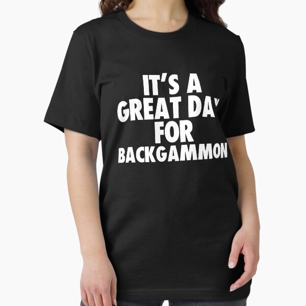 Item preview, It's a Great Day for Backgammon designed and sold by kindxinn.