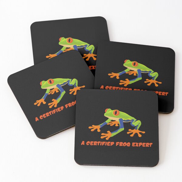 Item preview, Funny Frog Expert Red Eyed Tree Frog Amphibian graphic designed and sold by jakehughes2015.