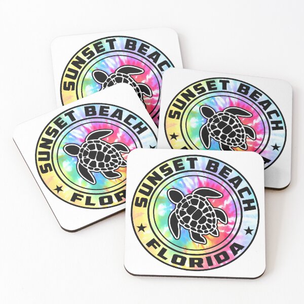 Item preview, Sunset Beach Florida Sea Turtle FL  designed and sold by DESTINATIONS DECAL.