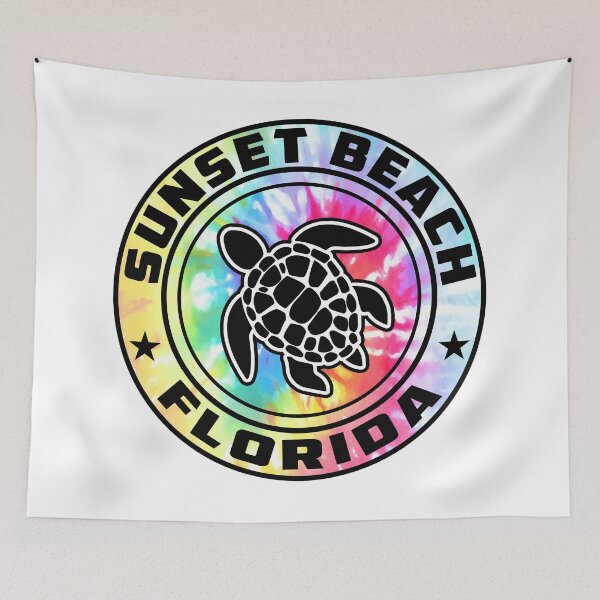 Item preview, Sunset Beach Florida Sea Turtle FL  designed and sold by DESTINATIONS DECAL.