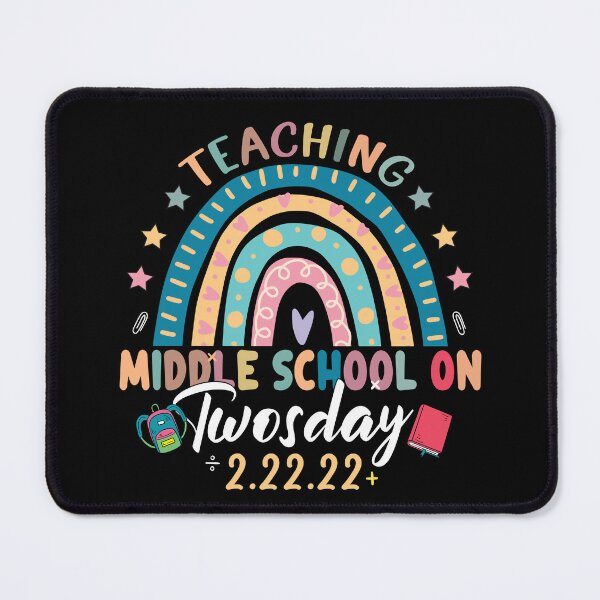 Item preview, Teaching Middle School On Twosday 02/22/2022 Tuesday February 2nd designed and sold by ecomdesign.
