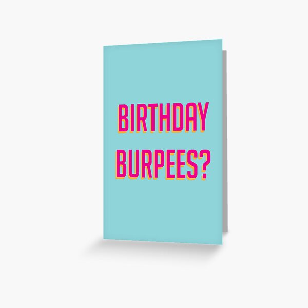 Gym Lovers Birthday Card Crossfit Birthday Card -  Portugal