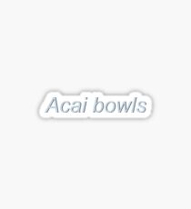 Acai bowl Sticker