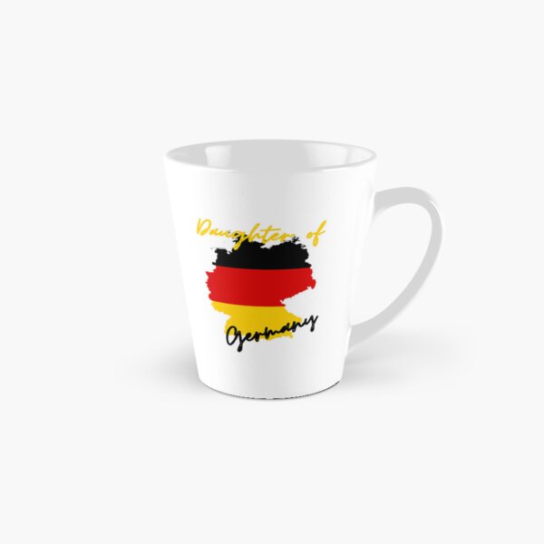 Daughter of Germany Map Flag Tall Mug