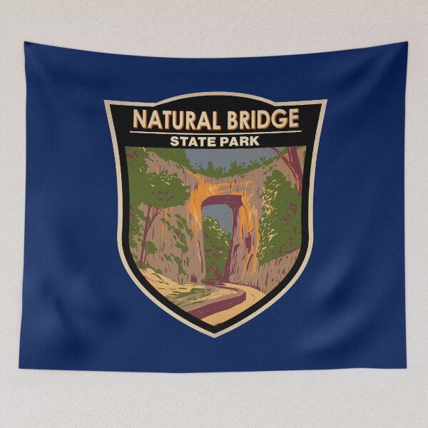 Item preview, Natural Bridge State Park Virginia Badge designed and sold by KrisSidDesigns.