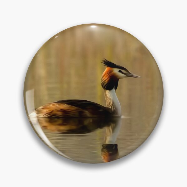 Item preview, Great crested grebe designed and sold by Guardi71.