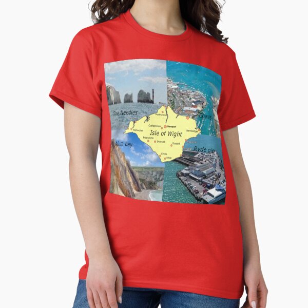 Vista previa del artículo con la obra «collage de la isla de wight», diseñado y vendido por nigejohn.