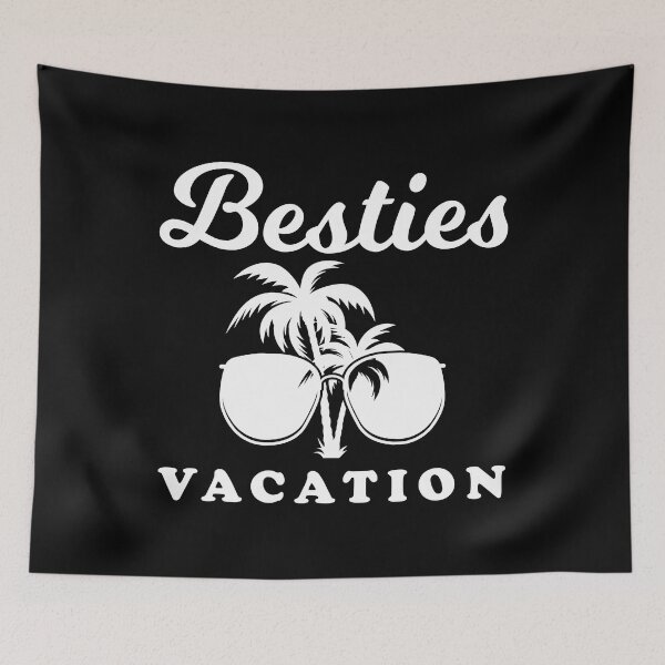 Aperçu de l'œuvre Graphique Besties Vacation Best Friends Trip créée et vendue par jakehughes2015.