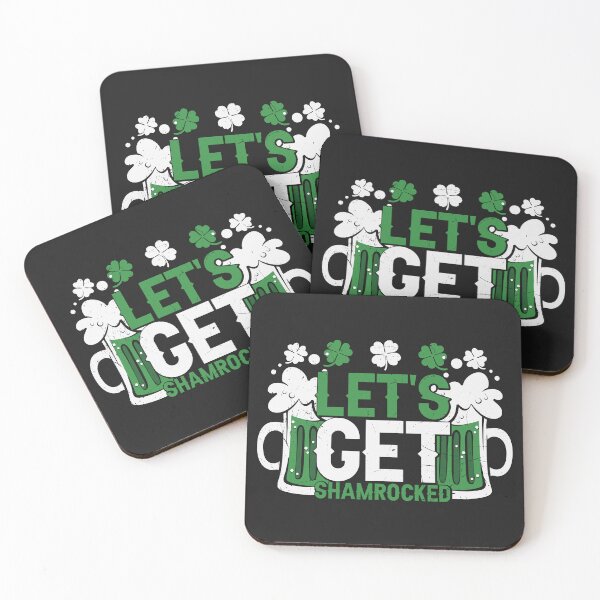 Item preview, Funny St. Paddy's Day Shirt: Let's Get Shamrocked designed and sold by Funny-Tees4U.