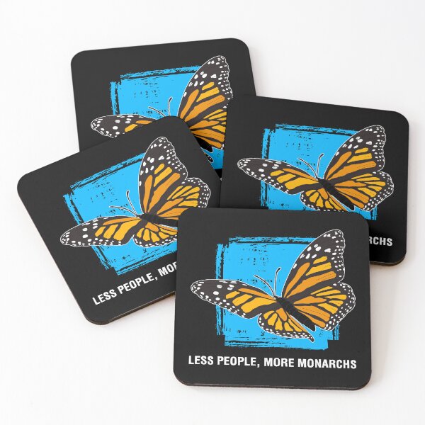 Item preview, Less People Monarch Butterfly Lover design designed and sold by jakehughes2015.
