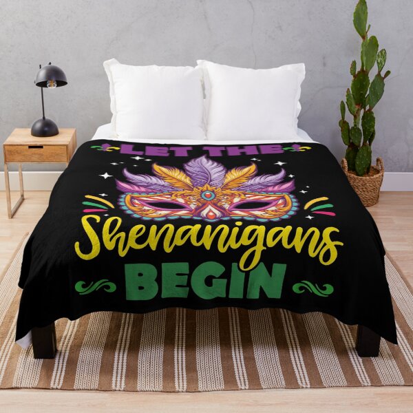 Item preview, Mardi Gras Let The Shenanigans Begin designed and sold by Tatus Brinal.