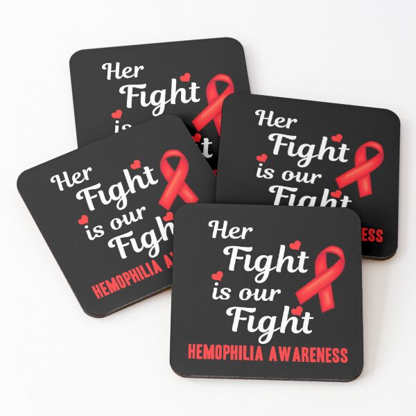 Item preview, Her Fight Is My Fight Hemophilia Awareness designed and sold by Color-Sparkle.