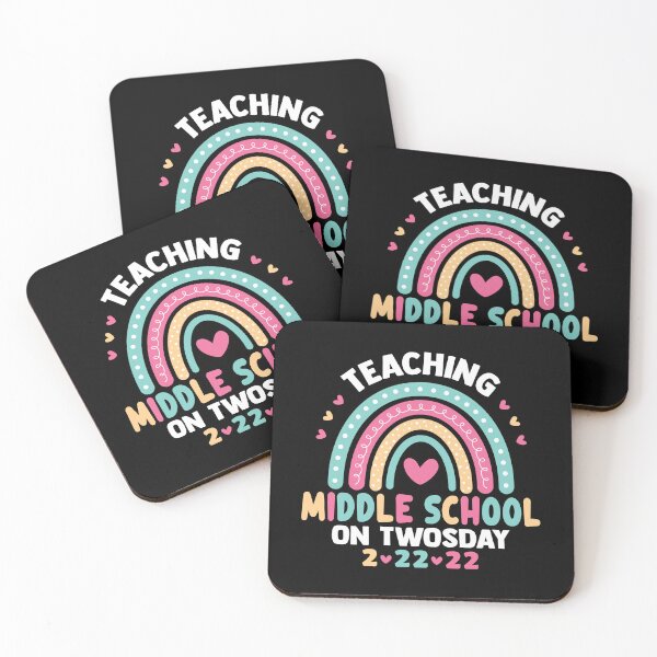 Item preview, Teaching Middle School On Twosday 02/22/2022 Tuesday February 2nd designed and sold by ecomdesign.
