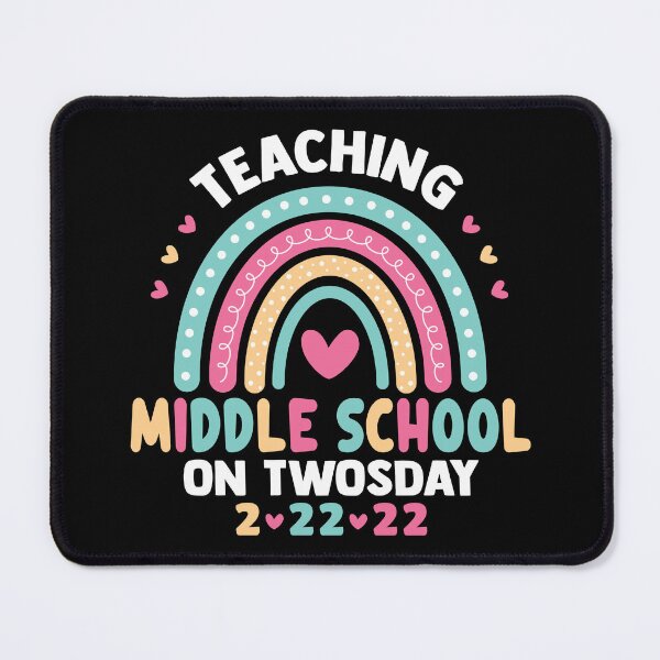 Item preview, Teaching Middle School On Twosday 02/22/2022 Tuesday February 2nd designed and sold by ecomdesign.