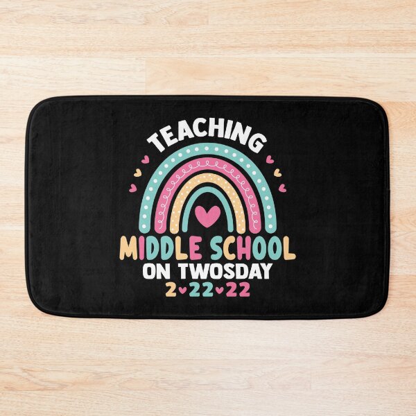 Item preview, Teaching Middle School On Twosday 02/22/2022 Tuesday February 2nd designed and sold by ecomdesign.